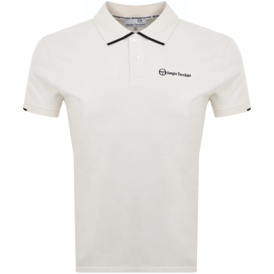 Sergio Tacchini Sears Polo T Shirt Cream